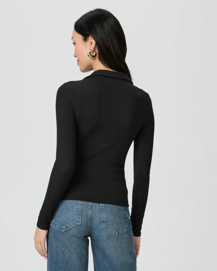 Women Tops and Blouses PAIGE Silene Top 8211 Black Women Tops and Blouses PAIGE Silene Top 8211 Black