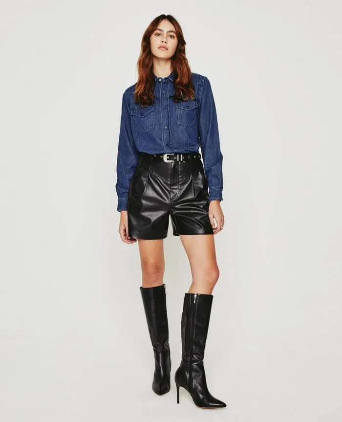 Women Tops and Shirts AG Jeans Dakotah Shirt Nocturnal Women Tops and Shirts AG Jeans Dakotah Shirt Nocturnal