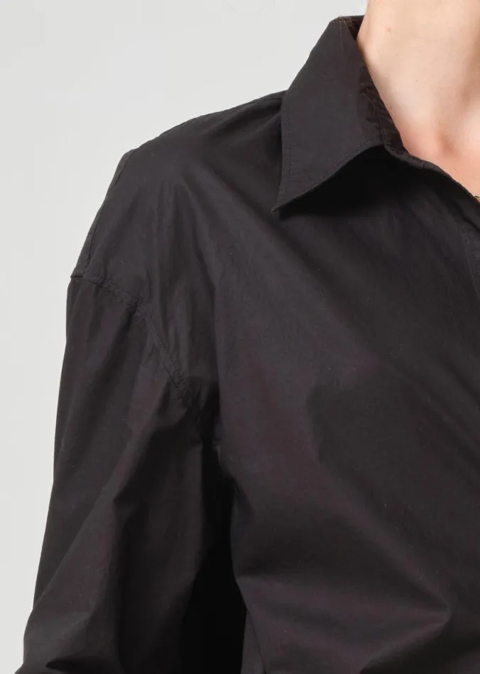 Women Tops Citizens Of Humanity Cocoon Shirt Black