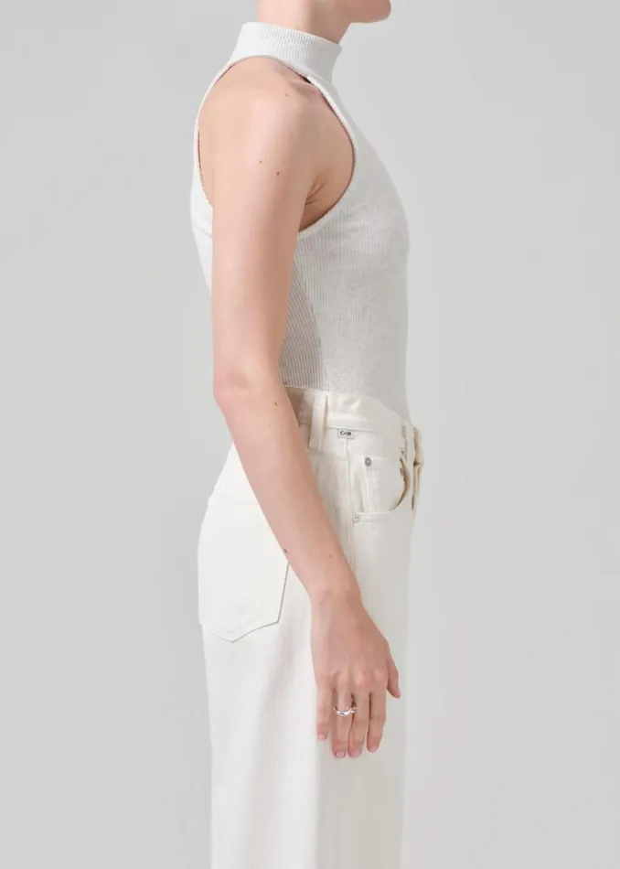 Women Tops Citizens Of Humanity Dani Sleeveless Mock Neck Pashmina