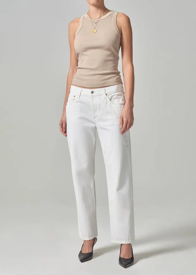 Women Tops Citizens Of Humanity Isabel Rib Tank Taos Sand