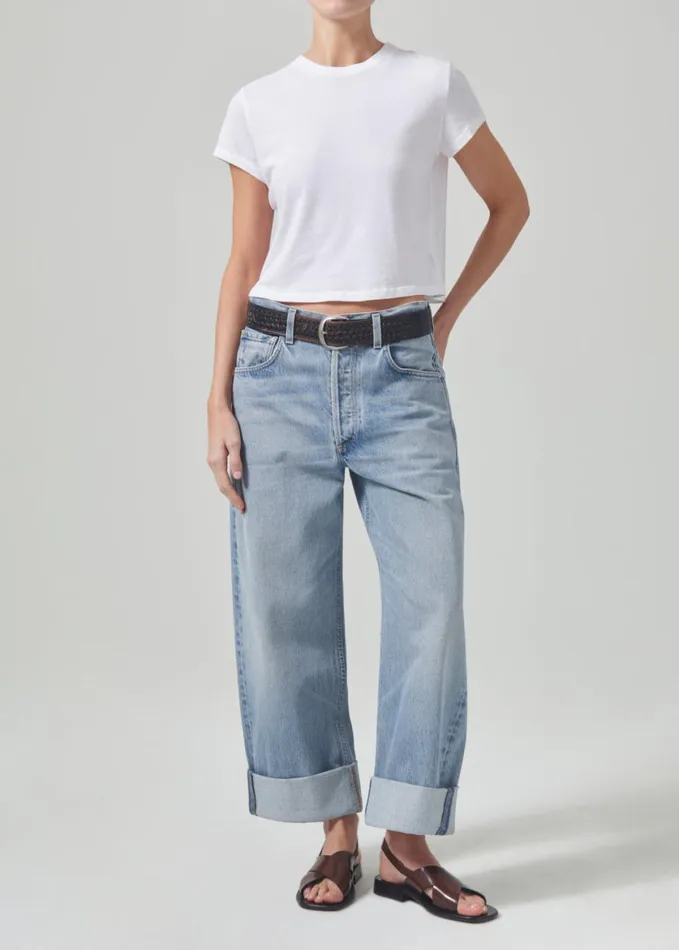 Women Tops Citizens Of Humanity Kyle Tee White