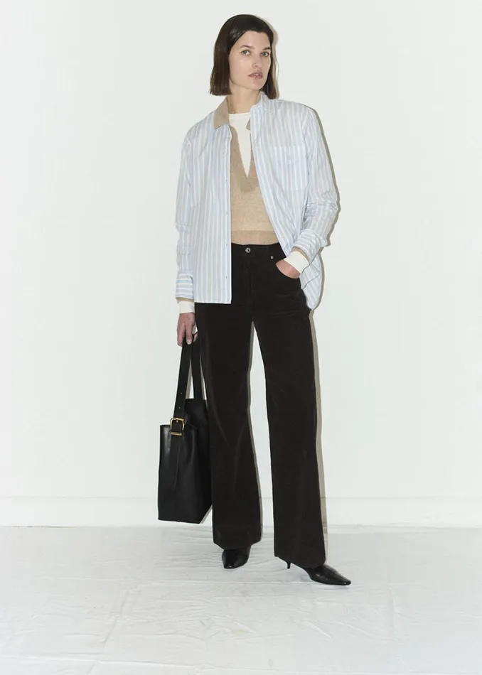 Women Tops Citizens Of Humanity Shay Shirt French Stripe