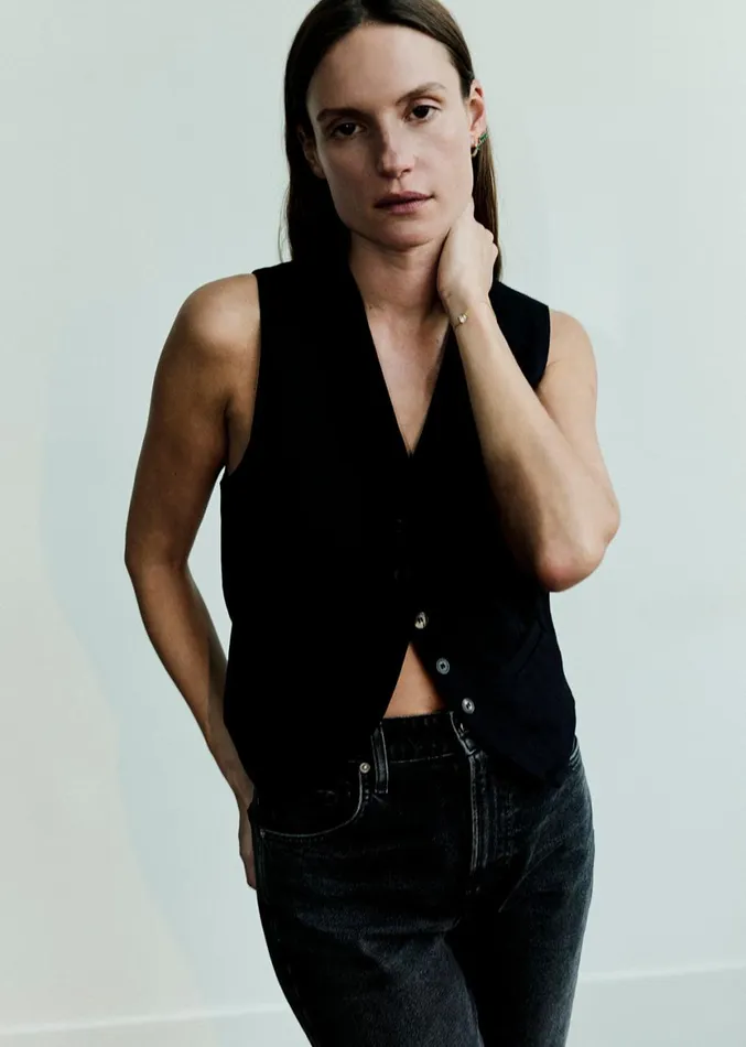 Women Tops Citizens Of Humanity Sierra Vest Black