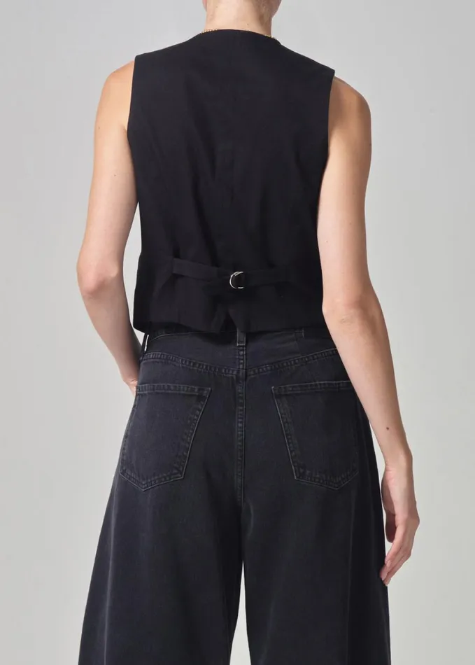 Women Tops Citizens Of Humanity Sierra Vest Black