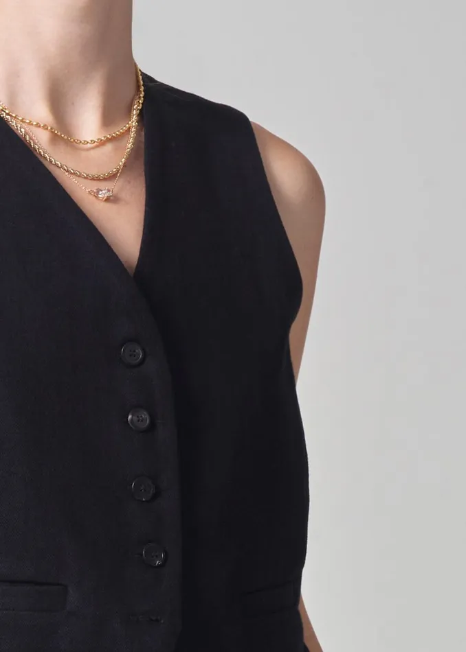 Women Tops Citizens Of Humanity Sierra Vest Black