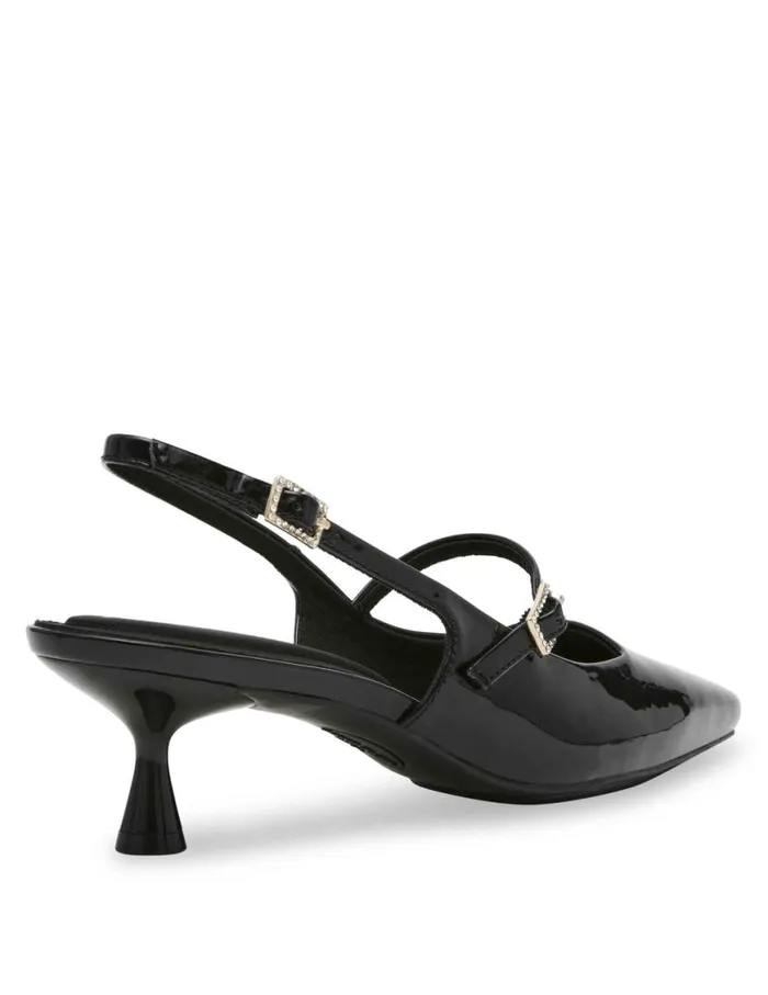 Women Tyra Dress Pump Black Patent Anne Klein Heels