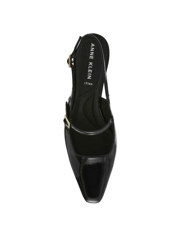 Women Tyra Dress Pump Black Patent Anne Klein Heels