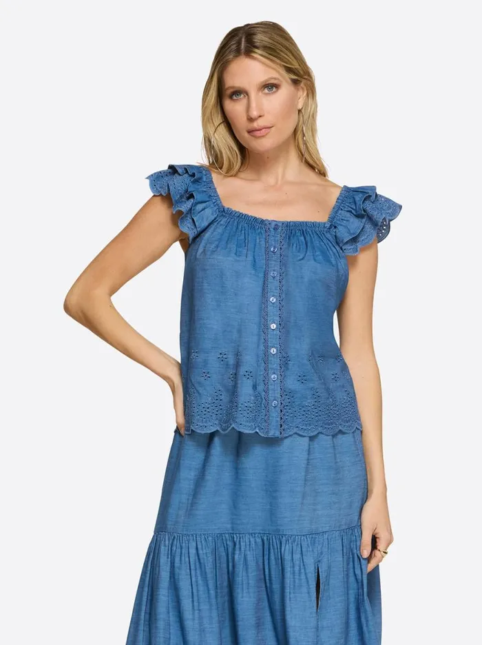 Women Violetta Top In Premium Jessica Simpson Sets