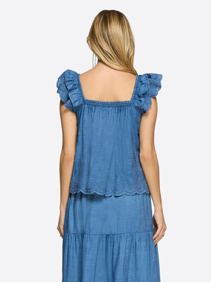 Women Violetta Top In Premium Jessica Simpson Sets