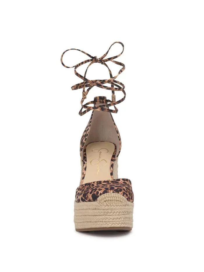 Women Weyla Espadrille Wedge In Leopard Jessica Simpson Wedges