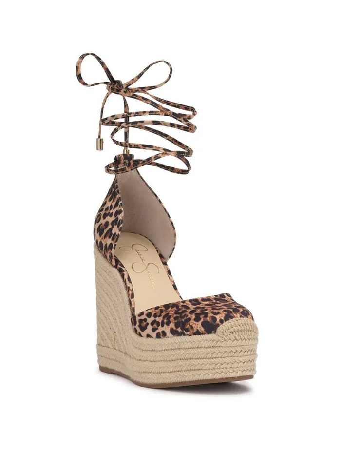 Women Weyla Espadrille Wedge In Leopard Jessica Simpson Wedges