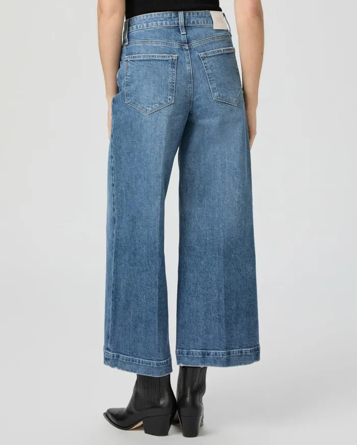 Women Wide Leg PAIGE Harper Ankle Wide Leg Jean 8211 Wings