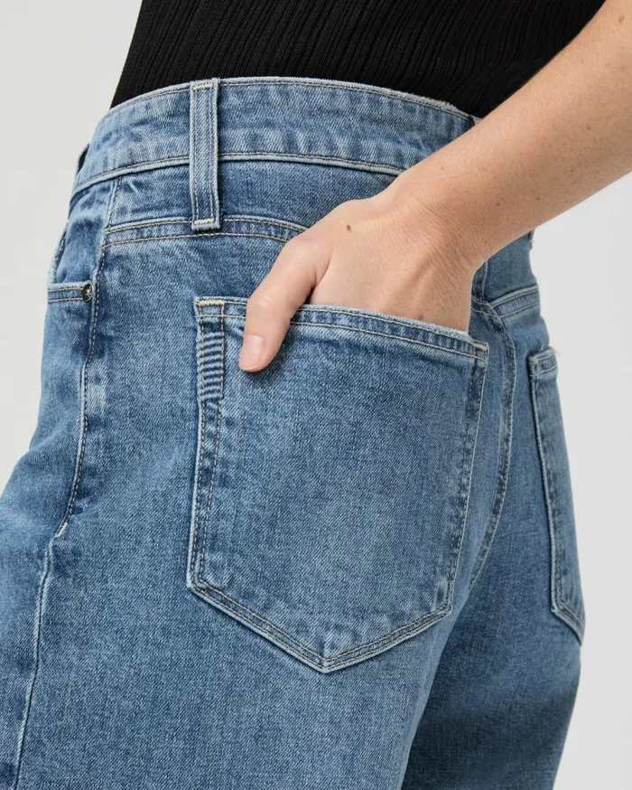 Women Wide Leg PAIGE Harper Ankle Wide Leg Jean 8211 Wings