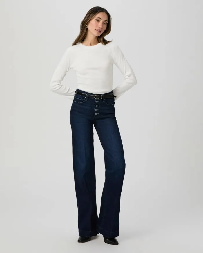 Women Wide Leg PAIGE Leenah Wide Leg Jean 8211 Shareese