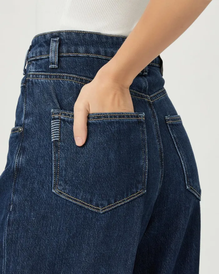 Women Wide Leg PAIGE Portia Wide Leg Jean 8211 Michiru
