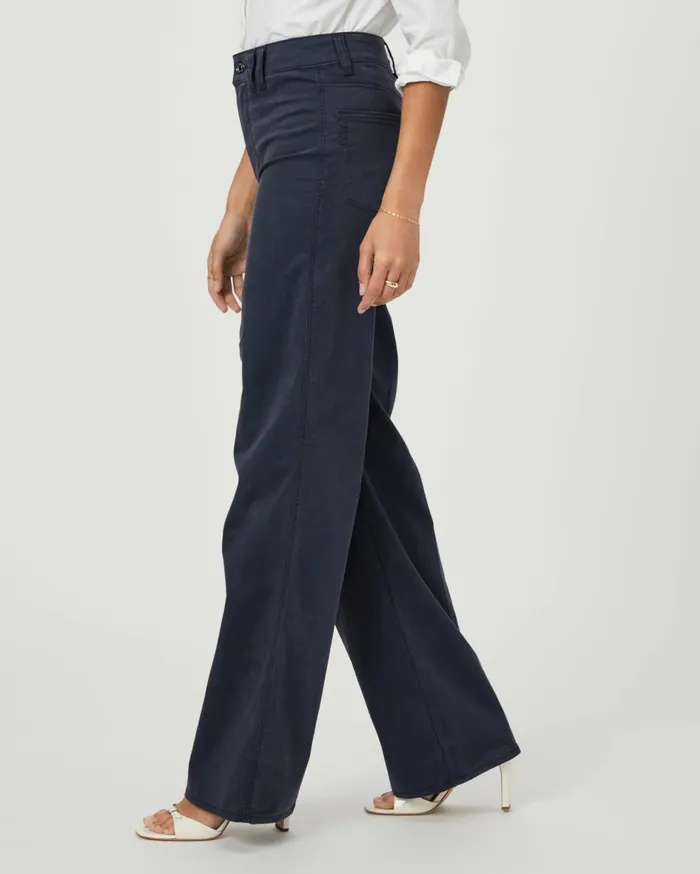 Women Wide Leg PAIGE Sasha Wide Leg Jean 8211 Navy Seascape Women Wide Leg PAIGE Sasha Wide Leg Jean 8211 Navy Seascape