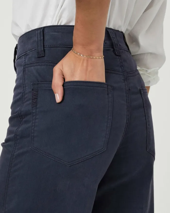 Women Wide Leg PAIGE Sasha Wide Leg Jean 8211 Navy Seascape Women Wide Leg PAIGE Sasha Wide Leg Jean 8211 Navy Seascape