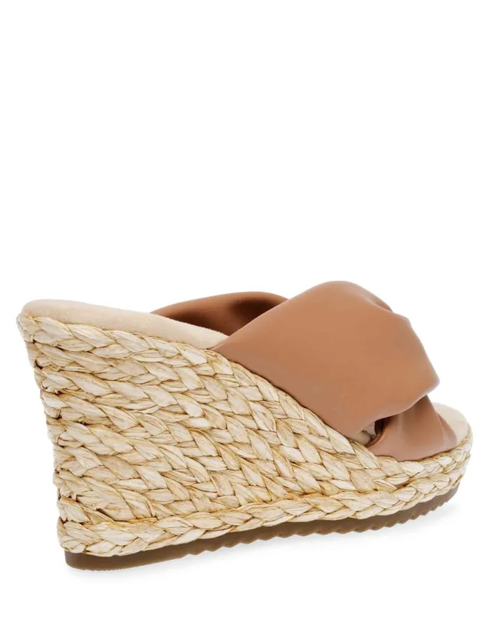 Women Winnie Wedge Pink Smooth Anne Klein Wedges