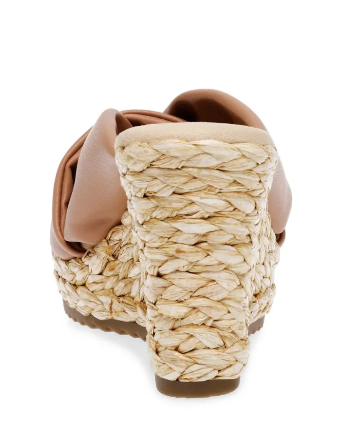 Women Winnie Wedge Pink Smooth Anne Klein Wedges
