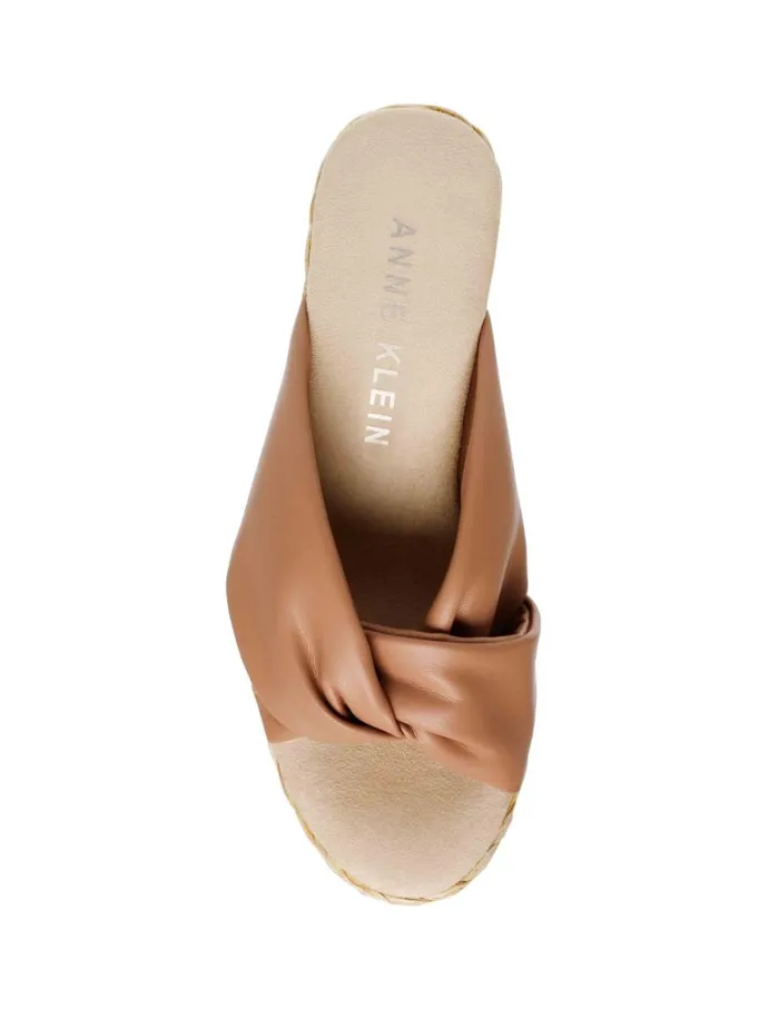 Women Winnie Wedge Pink Smooth Anne Klein Wedges