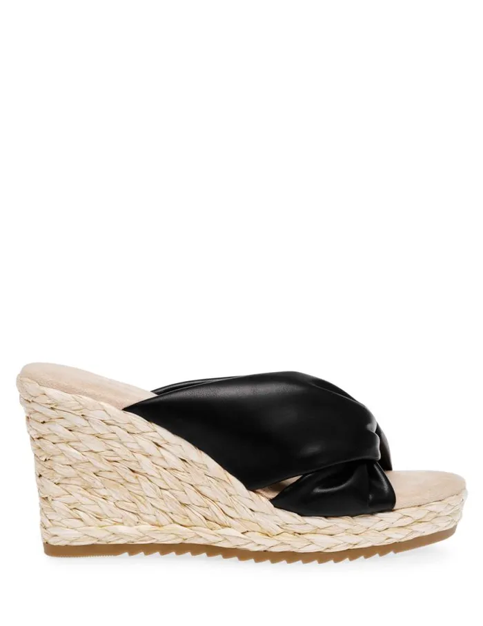 Women Winnie Wedge Pink Smooth Anne Klein Wedges