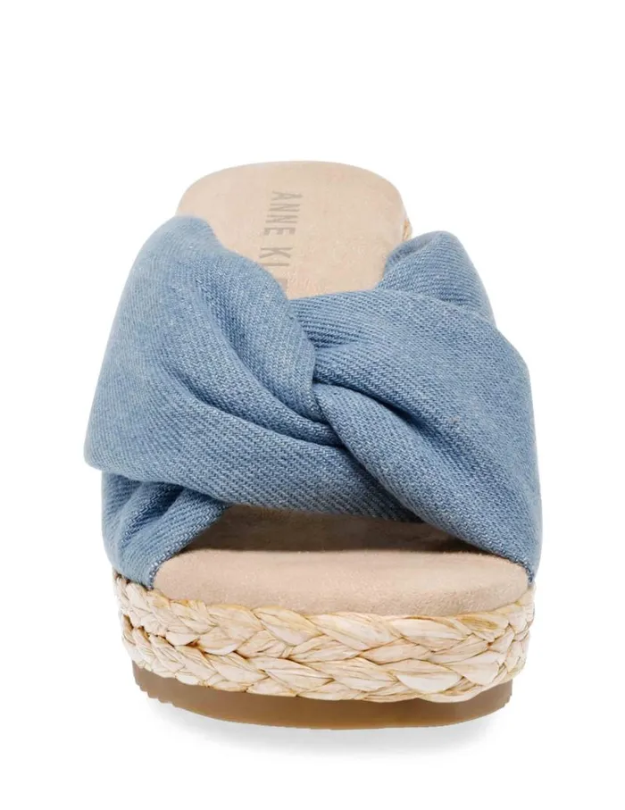 Women Winnie Wedge Pink Smooth Anne Klein Wedges
