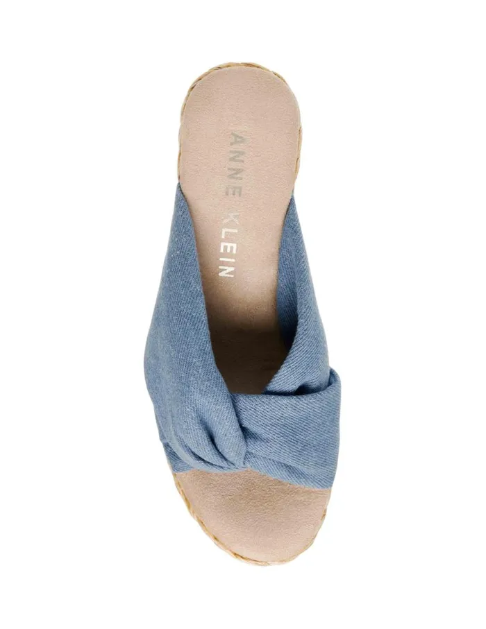 Women Winnie Wedge Pink Smooth Anne Klein Wedges
