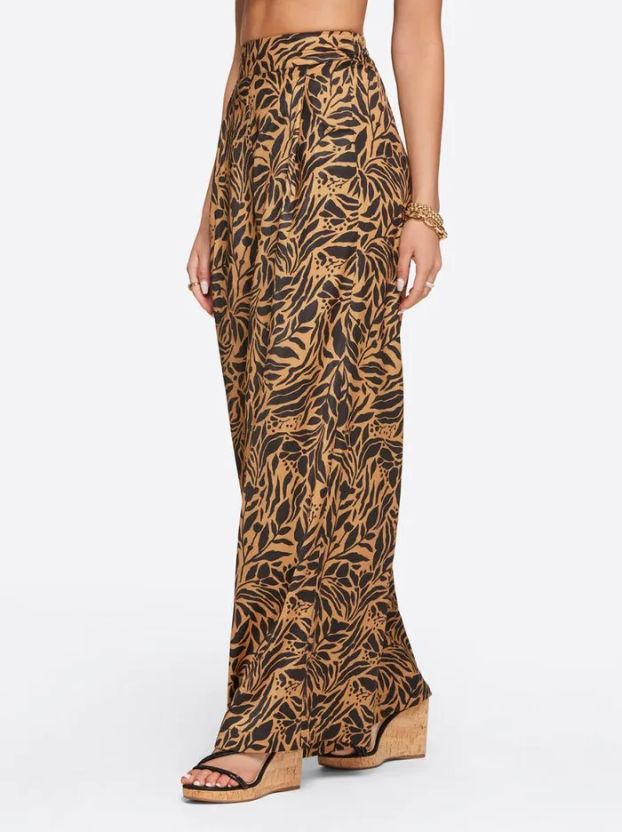 Women Winnie Wide Leg Pants In Zebra Floral Jessica Simpson Bottoms