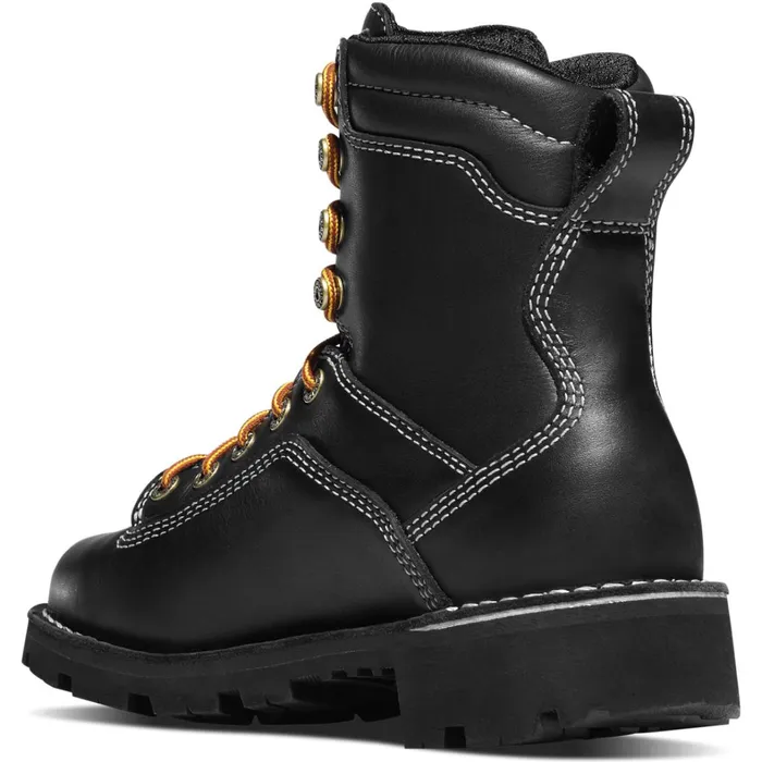 Women Work Danner Quarry USA Black Alloy Toe