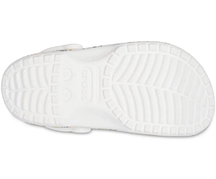Womens Classic Vera Bradley Clog White Crocs Clogs