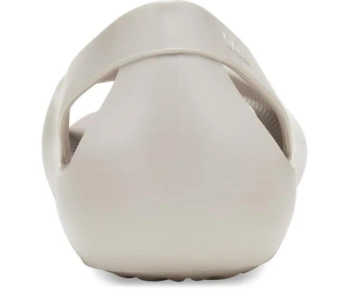 Womens Crocs Serena Flat Platinum Crocs Sandals