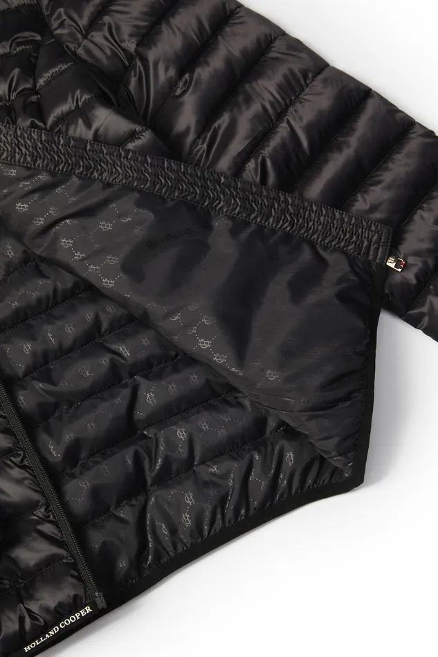 Womens Hawling Packable Jacket Black Jackets Holland Cooper Womens Hawling Packable Jacket Black Jackets Holland Cooper