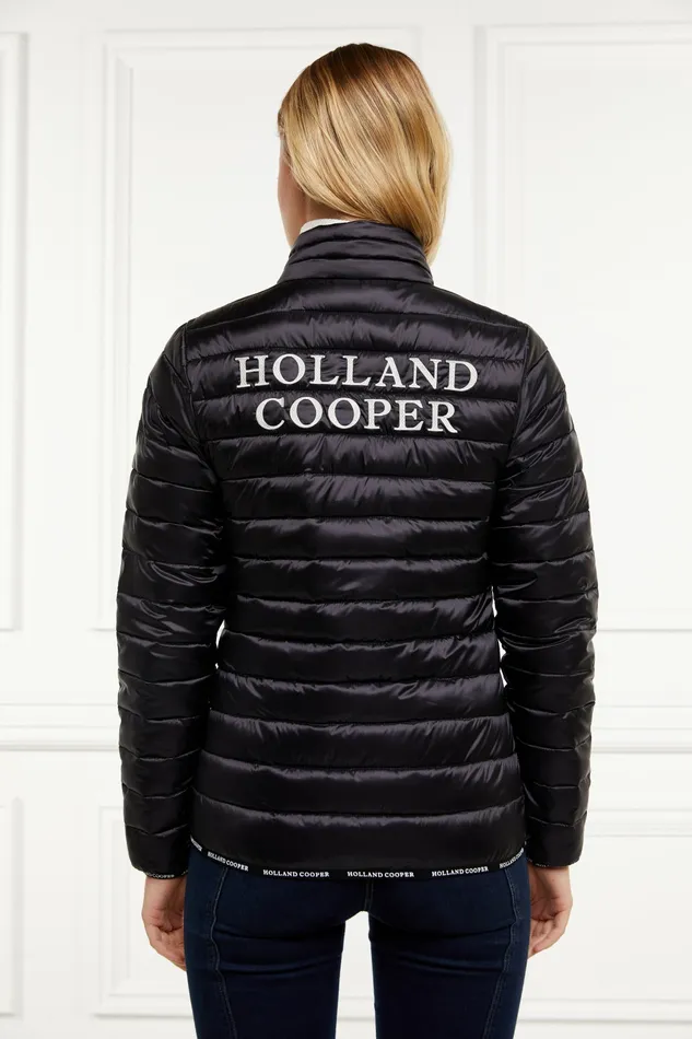 Womens Hawling Packable Jacket Black Jackets Holland Cooper Womens Hawling Packable Jacket Black Jackets Holland Cooper