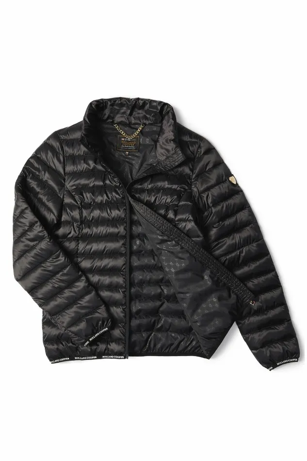 Womens Hawling Packable Jacket Black Jackets Holland Cooper Womens Hawling Packable Jacket Black Jackets Holland Cooper