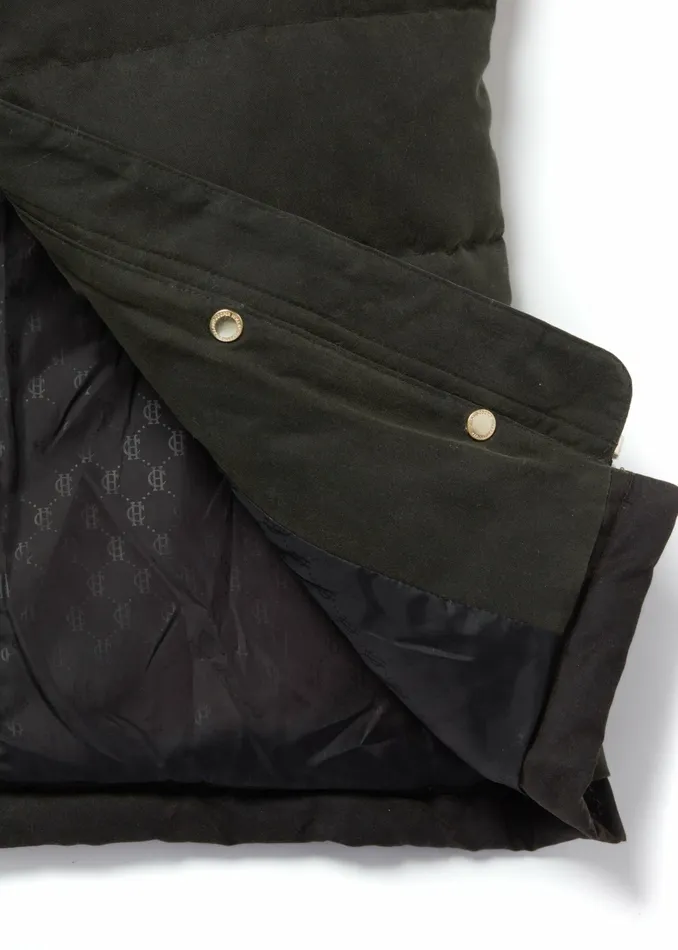 Womens Holland Cooper Aviator Padded Gilet Dark Olive Gilets Womens Holland Cooper Aviator Padded Gilet Dark Olive Gilets