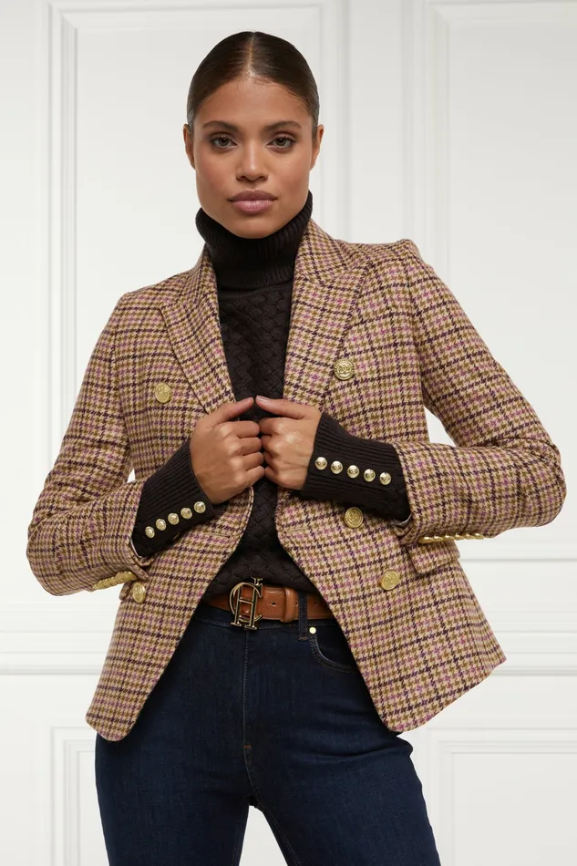 Womens Holland Cooper Basket Weave Jumper Chocolate Knitwear Womens Holland Cooper Basket Weave Jumper Chocolate Knitwear
