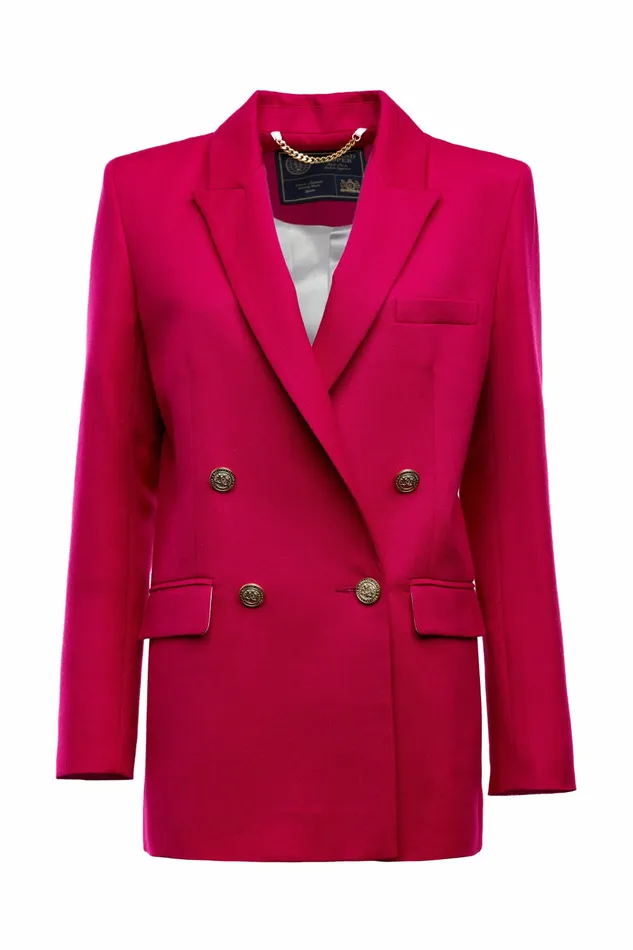 Womens Holland Cooper Belgravia Blazer Hot Pink Barathea Jackets Womens Holland Cooper Belgravia Blazer Hot Pink Barathea Jackets
