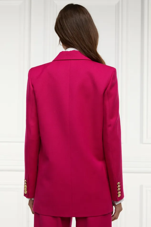 Womens Holland Cooper Belgravia Blazer Hot Pink Barathea Jackets Womens Holland Cooper Belgravia Blazer Hot Pink Barathea Jackets