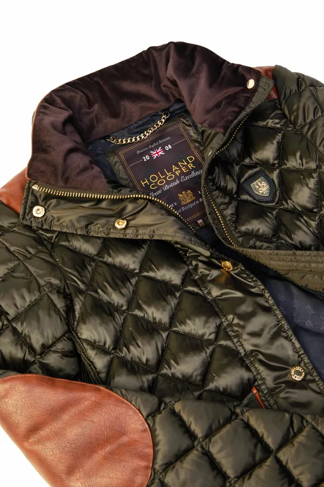 Womens Holland Cooper Charlbury Quilted Jacket Heritage Khaki Jackets Womens Holland Cooper Charlbury Quilted Jacket Heritage Khaki Jackets