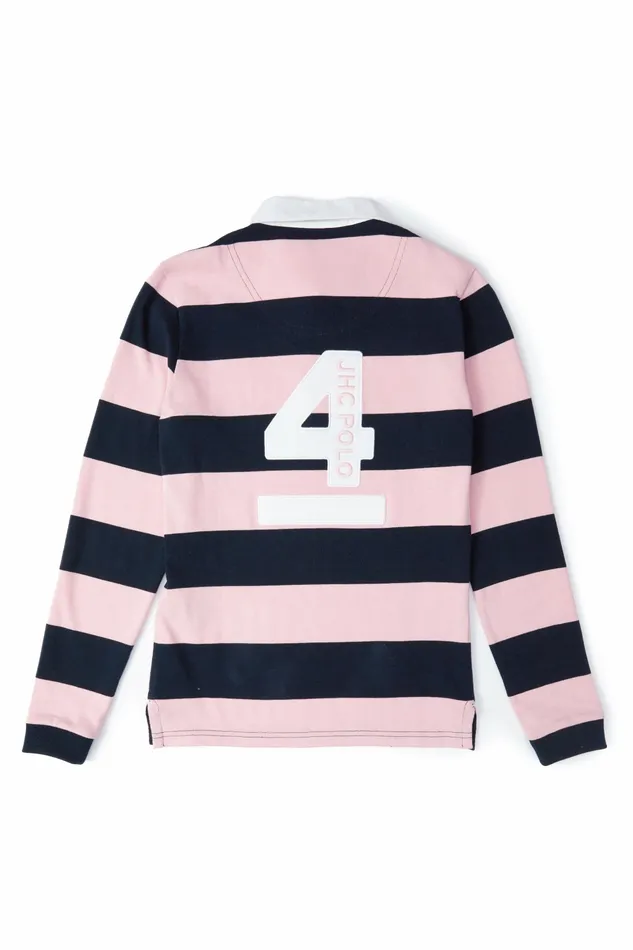 Womens Holland Cooper JHC Sweatshirt Ink Navy Pale Pink Polo Shirts and Tees Womens Holland Cooper JHC Sweatshirt Ink Navy Pale Pink Polo Shirts and Tees