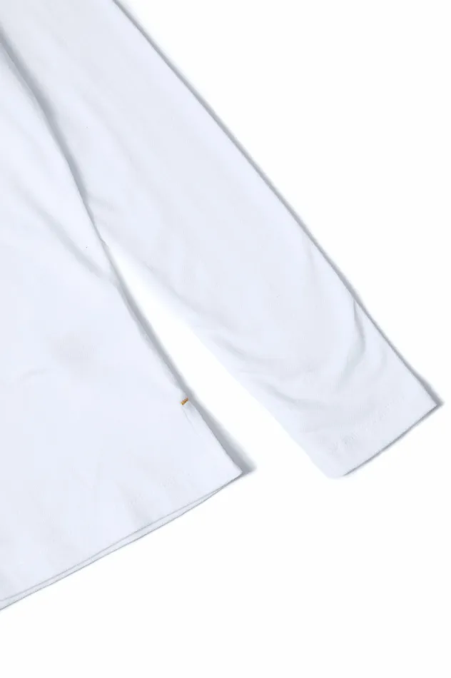Womens Holland Cooper Long Sleeve Crest Polo White Polo Shirts Womens Holland Cooper Long Sleeve Crest Polo White Polo Shirts