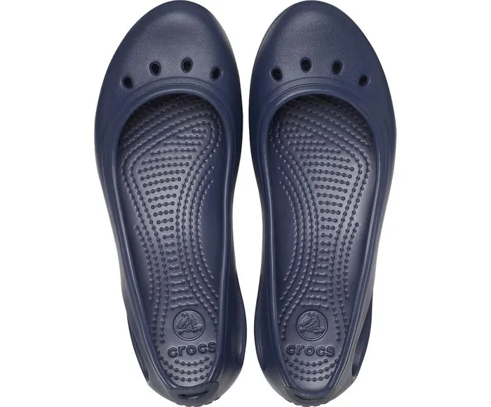 Womens Kadee Flat Navy Navy Crocs Flats