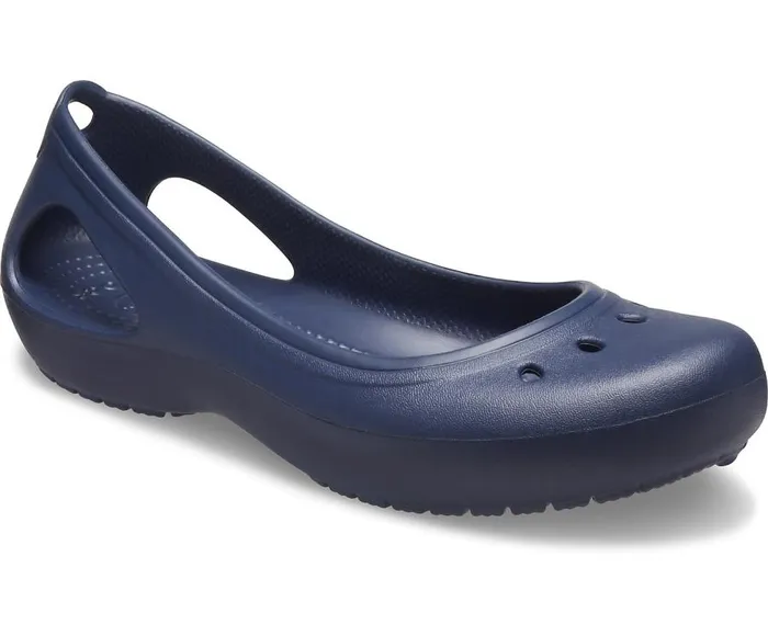 Womens Kadee Flat Navy Navy Crocs Flats