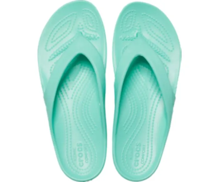 Womens Kadee II Flip Pistachio Crocs Sandals