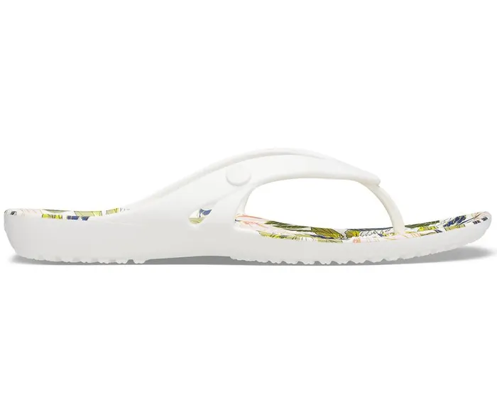 Womens Kadee II Vera Bradley Flip White Crocs Sandals