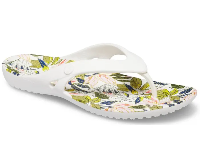 Womens Kadee II Vera Bradley Flip White Crocs Sandals