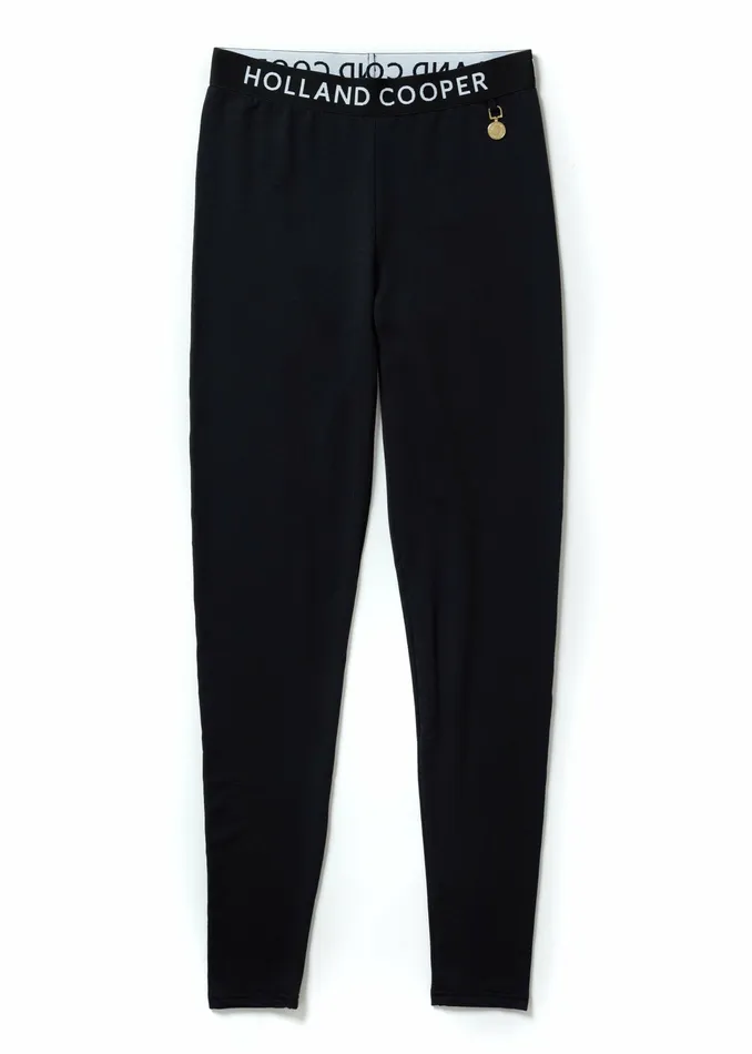 Womens Leggings Holland Cooper Lounge Legging Black Womens Leggings Holland Cooper Lounge Legging Black