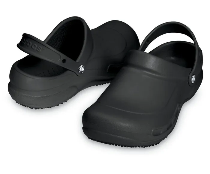 WomensMens Bistro Clog Black Crocs Clogs