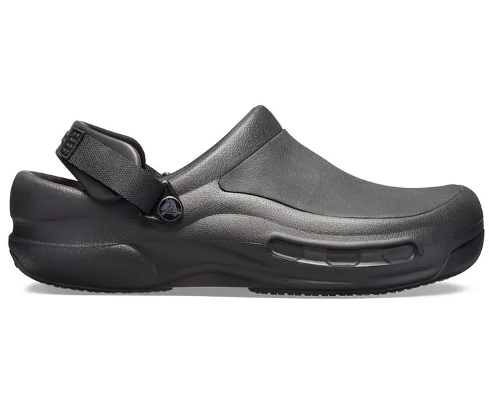 WomensMens Bistro Pro LiteRide Clog Black Crocs Clogs